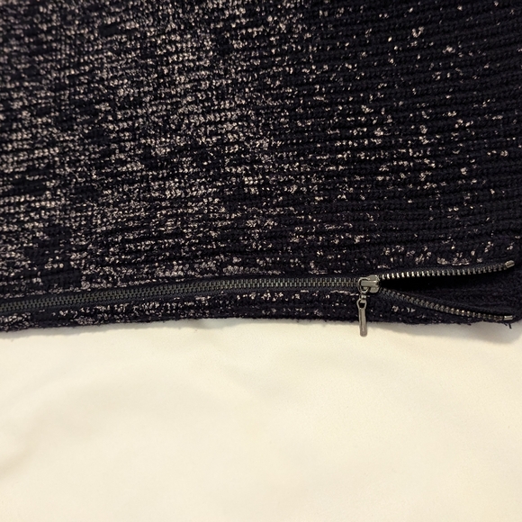 Rebecca Taylor blue and metallic silver sweater, S - Picture 5 of 9